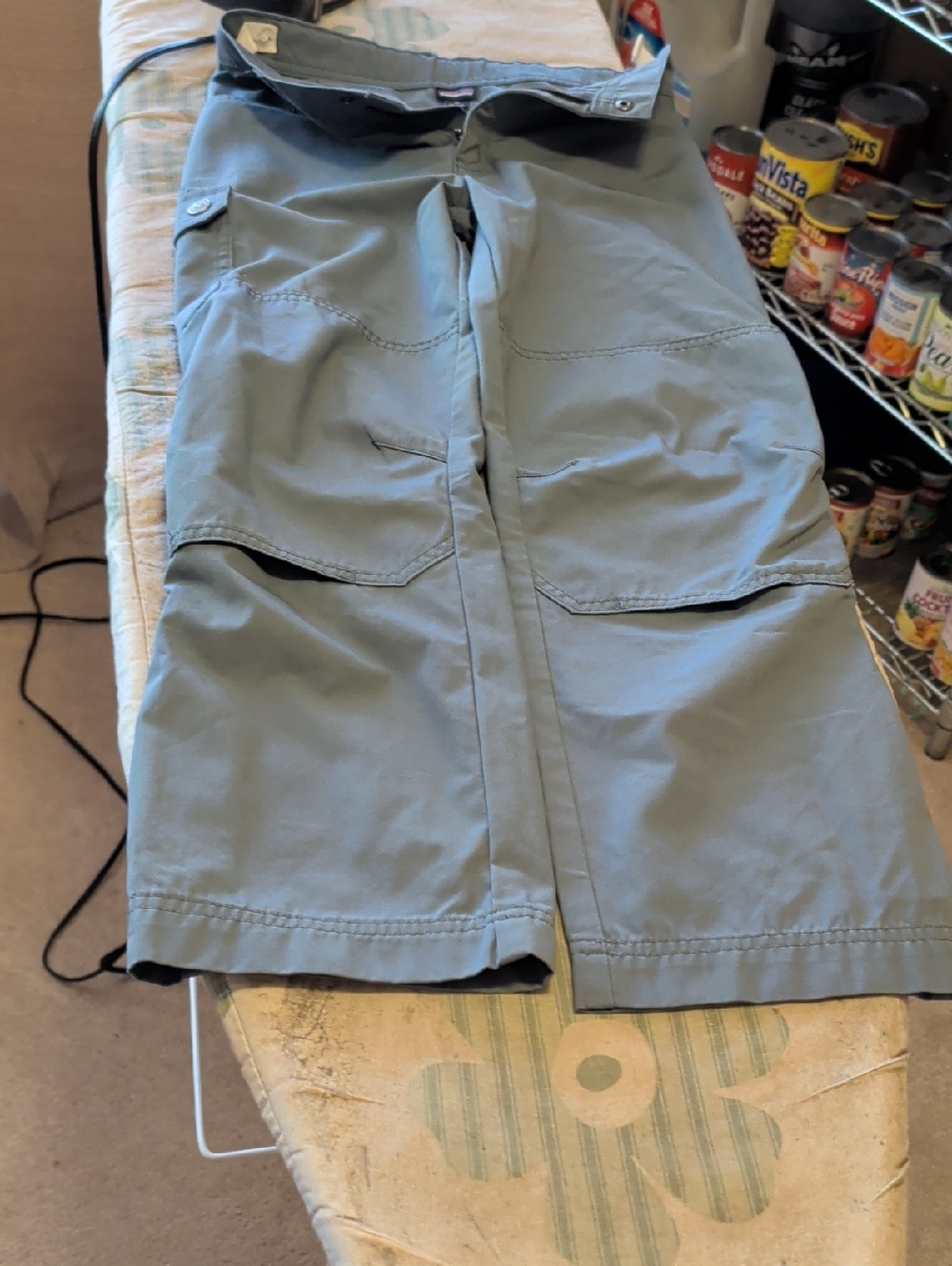 Patagonia Kids Cargo  Pants Slate Green